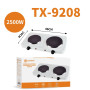 Cooktop, Induction Stove - Portable Electric Hob – Dual Cooking Zone 2500W CIAOBOSI TX-9208 -White, wholesale price