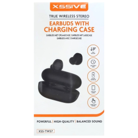Earbuds, Headphones - Wireless Earphones XSSIVE XSS-TWS7B - Black, wholesale price