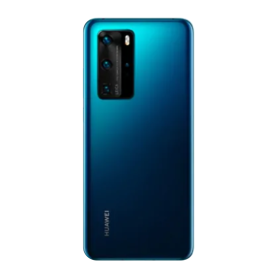 Back Glass, Rear Cover - HUAWEI P40 Pro rear window Blue - Grade A (Origin Disassembled), wholesale price