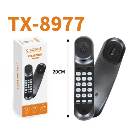 Téléphone, Appareil, Poste - Téléphone fixe bureau CIAOBOSI TX-8977, prix de gros.