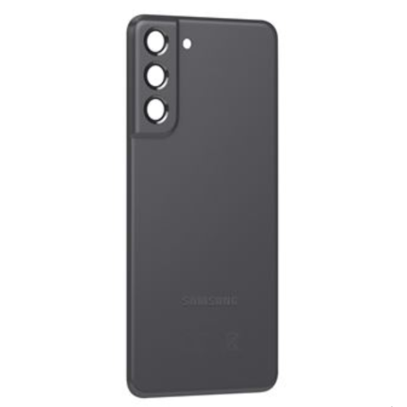 Back Glass, Rear Cover - Samsung Galaxy S21 FE 5G Frameless Rear Glass with Graphite Lens (Original Disassembled) - Grade A, who