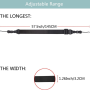 Sangle, Bandoulière - Collier de transport en nylon réglable pour appareil photo, iPad, téléphone et tablette - 3.2x150cm, prix