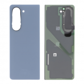 Back Glass - Samsung Galaxy Z Fold 5 5G F946B Dark Blue Rear Glass (Original Disassembled Part) - Grade A, wholesale price