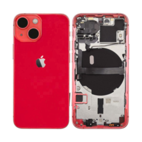 Back Glass, Rear Cover - Back Cover Housing iPhone 13 + Without Battery Red (Original Disassembled) Grade AB, wholesale price