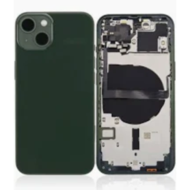 Back Cover, Rear Case - Back Cover Housing iPhone 13 Green - Charging Connector + Without Battery (Original Disassembled) Grade 