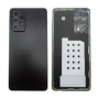 Vitre arrière, Dos - Vitre arrière Samsung Galaxy A52S 5G (A528B) Noir Sans Contour Lentille (Original Démontée) - Grade A, prix