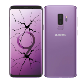 Smartphone, Téléphone, Mobile - Samsung Galaxy S9 Plus 64 Go - Violet (Ecran HS), prix de gros.