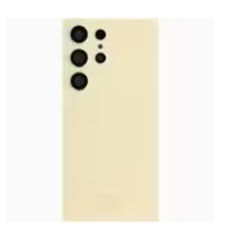 Rear Glass, Back Cover - Samsung Galaxy S24 Ultra 5G (S926B) Titanium Yellow Rear Glass Frameless Lens (Original Disassembled) -