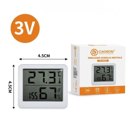 Indoor Climate Monitor, Hygrometer - Thermo-Hygrometer for Indoor Temperature and Humidity CIAOBOSI TX-39637, wholesale price