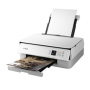 Imprimante, Copieur, Scanner - Imprimante Canon PIXMA TS5350S Blanche - Occasion avec boîte et câble de charge, prix de gros.