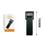Verrou vélo, Serrure, Cadenas - Antivol pliant en acier allié + ABS CIAOBOSI CX-00983, prix de gros.