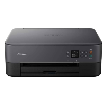 Imprimante multifonction, Copieur - Imprimante Canon PIXMA TS5350S Noir - Occasion avec boîte et câble de charge, prix de gros.