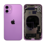 Rear Cover, Back Glass - Back Cover Housing iPhone 11 Purple - Charging Connector without Battery (Original Disassembled) Grade 