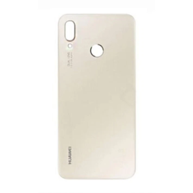 Back Glass, Rear Cover - Huawei P20 Lite Frameless Rear Glass with Gold Lens (Original Disassembled) - Grade A, wholesale price