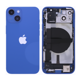 Châssis Complet iPhone 13 Mini Bleu - Connecteur de Charge sans Batterie (Origine Demonté) Grade B