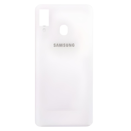 Back Glass, Rear Cover - Rear window Samsung Galaxy A40 (A405F) Without White lens surround (Original Disassembled) -Grade A, wh