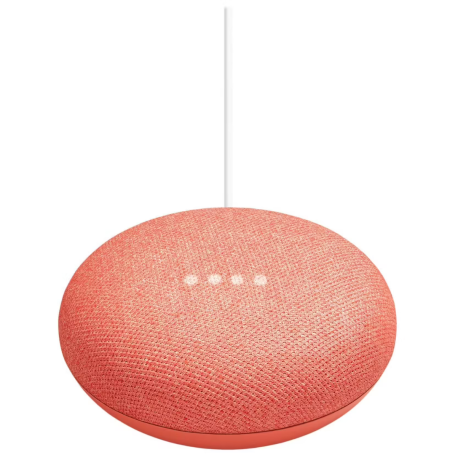 Haut-parleur, Assistant vocal - Enceinte intelligente Google Home Mini GA00217 - Rouge, prix de gros.