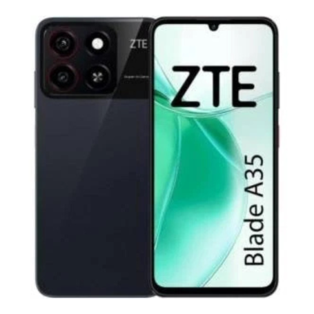 Smartphone, Téléphone portable - ZTE Blade A35 128 Go Double SIM - Noir - Neuf, prix de gros.