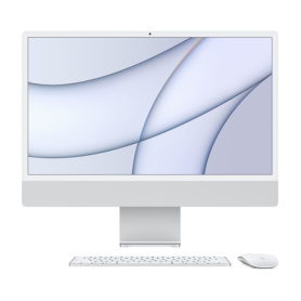 Desktop, Computer - iMac Retina 4.5K 24" - 16Go/256Go SSD - Apple M1 - Argent, wholesale price
