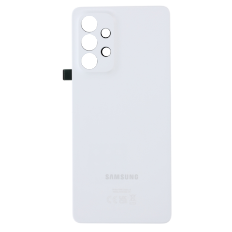 Rear Cover, Back Glass - Samsung Galaxy A53 5G (A536B) Rear Glass, Frameless, White Lens (Original, Disassembled) - Grade A, who