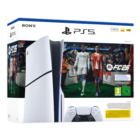 Gaming Console - Sony PlayStation 5 Console - PS5 Slim Standard Edition - 1 TB + EA SPORTS FC 26, wholesale price