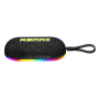Speaker, Audio Device - REMAX Lighting RB-M9 7W Portable Wireless Speaker - Black, wholesale price