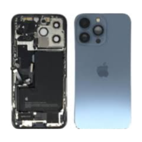 Châssis, Cadre - Châssis Complet iPhone 13 Pro Bleu Alpin - Sans Connecteur de Charge + Batterie (Origine Demonté) Grade A, prix