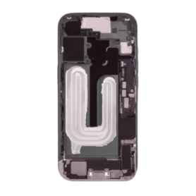 Coque, Enveloppe, Cadre - Châssis iPhone 17 sans Vitre Arrière sans Batterie Noir (Original Demonté) - Grade A, prix de gros