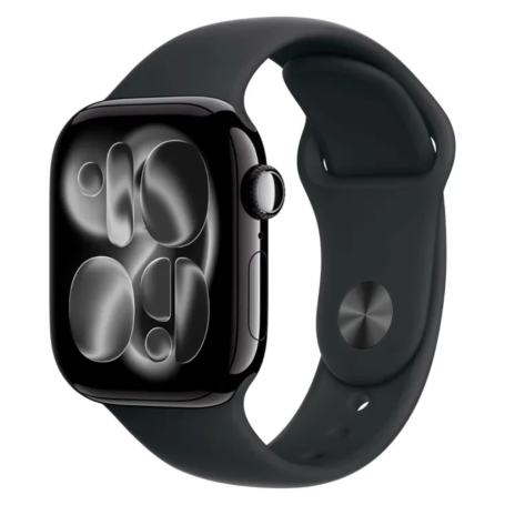 Smartwatch, Gadget - Montre Connectée Apple Watch Series 11 GPS 42mm Aluminium Noir avec Bracelet Sport M/L - Neuf, prix de gros