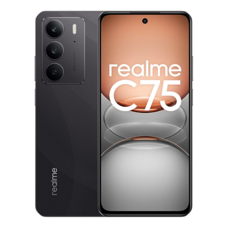 Smartphone, Téléphone - Realme C75 256 Go Noir - Neuf, prix de gros.