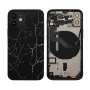 Mobile Parts, Spare Components - iPhone 12 Mini Black Full Frame - Charging Connector without Battery (Original Disassembled) Br