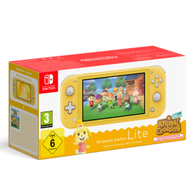 copy of Switch Lite Nintendo Coral Console + Animal Crossing + NSO 12 Month Subscription