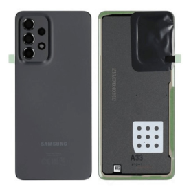 Rear Cover - Black Back Glass for Galaxy A33 5G (A336B) (Service Pack) - GH82-28042A, wholesale price