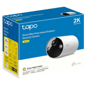 Security Camera, Surveillance Camera - TP-Link Tapo C410 Wireless Indoor/Outdoor Security Camera - White, wholesale price
