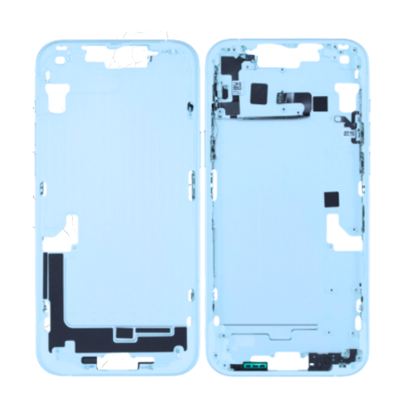 Smartphone Parts - iPhone 14 Plus esim Blue Chassis without Back Glass without Battery (Original Disassembled) - Grade AB, whole