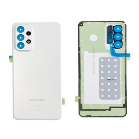 Back Glass, Rear Cover - Galaxy A23 5G (A236B) White Rear Glass (Service Pack) - GH82-29489B, wholesale price