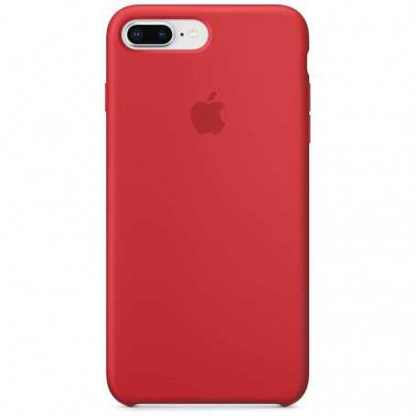 Silicone Case iPhone 7 Plus / 8 Plus Red (Apple)