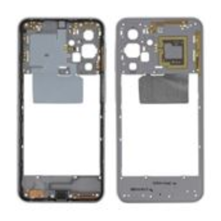 Middle Frame - Galaxy A17 5G (A176B) Middle Chassis Gray (Service Pack) - GH98-50510B, wholesale price
