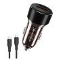 Charger, Adapter - Car Charger Mini Fast USB / Type-C - 30W - XSSIVE XSS-CC43N, wholesale price