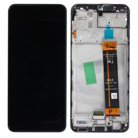 Screen Samsung Galaxy A23 5G 2022 (A236) Black + Frame (Service Pack) - GH82-29734A