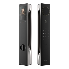 Security Device - Smart Lock with 3D Facial Recognition - 8 Unlocking Methods and 365 Days Battery - ORVIBO V5 Face - Black, who