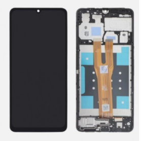 Screen, Display - Galaxy A06 5G (A066B) Screen + Black Frame (Original Refurbished), wholesale price