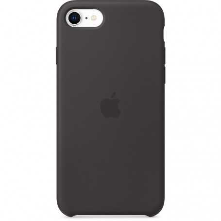 Coque en Silicone iPhone 7 / 8 / SE2020 Noir (Apple)