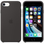 Silicone Case iPhone 7 / 8 / SE2020 Black (Apple)