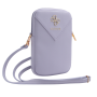 Étui, Coque - Pochette pour téléphone portable Zip PU Triangle 4G Guess GUWBZPGSTEGU – Violet, prix de gros.