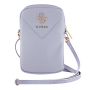 Étui, Coque - Pochette pour téléphone portable Zip PU Triangle 4G Guess GUWBZPGSTEGU – Violet, prix de gros.