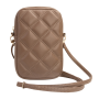 Étui, Housse - Pochette pour téléphone portable Zip PU Quilted 4G Guess GUWBZPSQSSGW – Marron, prix de gros.