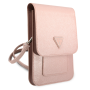 Étui, Coque - Pochette pour téléphone portable Saffiano Triangle Guess GUWBSATMPI – Rose, prix de gros.