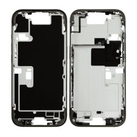 Back Cover, Housing - Empty iPhone 16 Pro Max Titanium Black Chassis (Original Disassembled) - Grade B, wholesale price