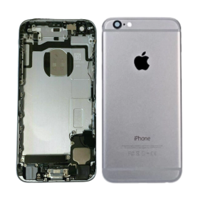 Chassis, Housing - iPhone 6 Silver Complete Chassis - Charging Connector without Battery (Original Disassembled) Grade B, wholes